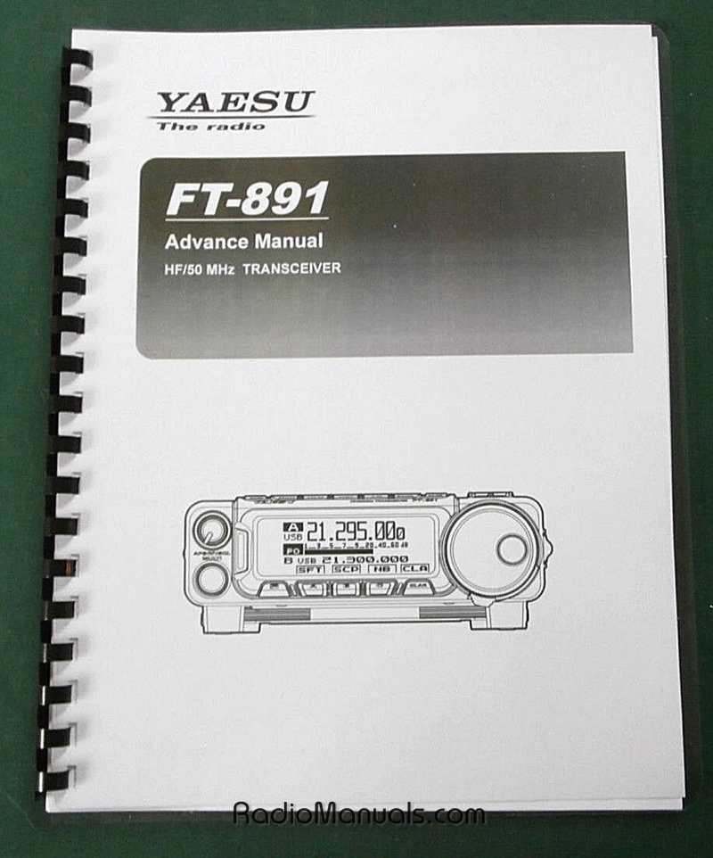 Yaesu FT-891 Advanced Instruction Manual - Click Image to Close